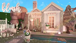 BLOXBURG: *pt 1* blush pastel house 27k l tour + speedbuild ♡