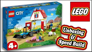 Lego 60346 Review - City Barn & Farm Animals - Unboxing and Speed Build