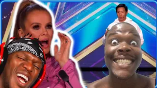 The most DANGEROUS way to solve a Rubik's Cube! | Reaction | Auditions | BGT |2023