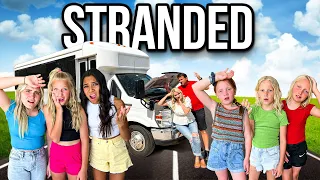 STRANDED in the DESERT with 12 KiDS! 🌵 ROAD TRiP *GONE WRONG*