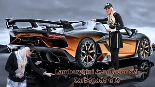 Short Review: Lamborghini Aventador SVJ Carbonado GTS - Sound, Interior and Exterior