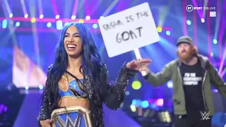 Sasha Banks Entrance As Smackdown Women’s Champion - Smackdown: January 22, 2021 (8k)