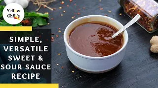 Sweet and Sour Sauce Recipe: A Simple and Versatile Condiment