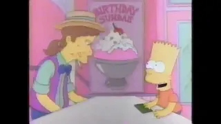 The Simpsons Fox Promo: "Radio Bart" (S03E13) & "Three Men and a Comic Book" (S02E21) (30 second)