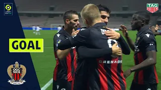 Goal Kasper DOLBERG (50' - OGC NICE) OGC NICE - LOSC LILLE (1-1) 20/21