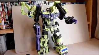 Transformers Maketoys Green Giant type 61 ( a.k.a. DEVASTATOR ) Review