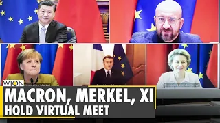 Xi Jinping holds virtual meeting with French and German leaders | European Union- China Relations
