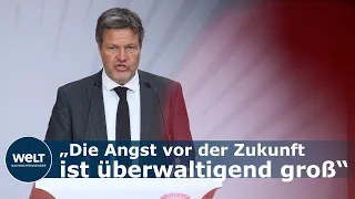 WIRTSCHAFTSFORUM: Robert Habeck nennt Angst vor Rezession "überwältigend groß"