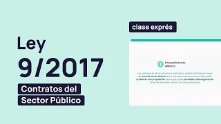 ▷ Ley de Contratos del Sector Público (Ley 9/2017)  ⚖️ GoKoan Oposiciones 📚