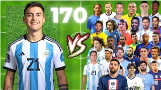 DYBALA 🆚 170 PLAYER / Pele - Messi - Neymar - Mbappe - Ronaldo