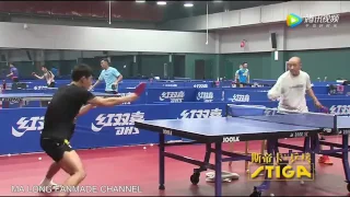 Zhang Jike Multiball Practice 2017