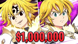 LESS THAN 0.00000001% OF PLAYERS WILL HAVE THIS! $1,000,000 SINS TEAM IN GRAND CROSS PVP!