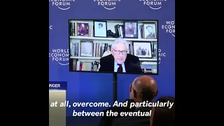 Henry Kissinger at Davos 2022: Ukraine Should Give Up Territory to Russia to Reach Peace