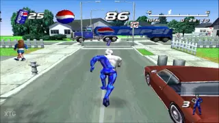 Pepsiman PS1 Gameplay HD