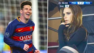 The day Lionel Messi impressed Victoria Beckham