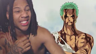 ONE PIECE HATER Watches Zoro Top 10 Badass Moments