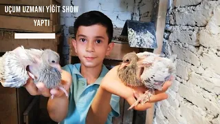 9 Yaşında Efsane Seyis Yiğit bize güvercinlerini Uçurdu