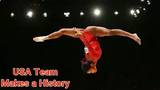 Simone Biles Breaks U.S. Women Gymnastics Team Record 2023.*Full Video*"