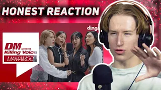 HONEST REACTION to [4K] MAMAMOO's KILLING VOICE with perfect HARMONY/Egoistic, HIP, Dinga, AYA