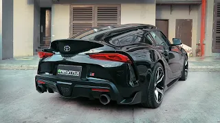 2020 Toyota GR Supra 3.0T w/ ARMYTRIX Turbo-Back Valvetronic Exhaust by Emperor Motorsports Ph