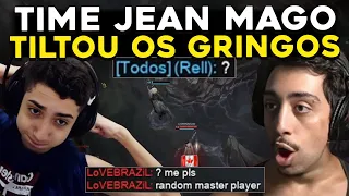 TIME DO JEAN MAGO ENTROU NA MENTE DOS ESTRANGEIROS, JUKES VS YODA - RENECRODILO LEAGUE OF LEGENDS