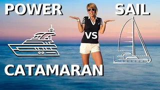 POWER vs SAIL CATAMARAN Плюсы и минусы / Аренда сафари на парусной яхте, тур Сравнение моторных