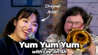 Our dream came TRUE! Lee Jin Ah x ReacttotheK: 'Yum Yum Yum'!