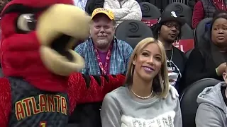 mascots eating cheerleaders