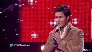 كرار صالح انام وما يجيني النوم المشترك العراقي في برنامج the voice