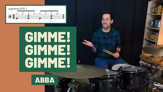 🥁GIMME! GIMME! GIMME! (A Man After Midnight) - ABBA (DRUM COVER) BATERÍA