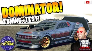 😍🛠Das Death Race Auto DOMINATOR Tuning+Test!😍🛠[GTA 5 Online Arena War Update DLC]