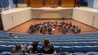 Texas Tech Studio Clarinet Choir-Rolling Thunder by Henry Fillmore arr. Matt Johnston