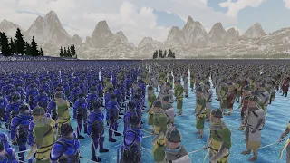 100,000 Ninjas vs 5 Million Footmen Ultimate Epic Battle Simulator 2