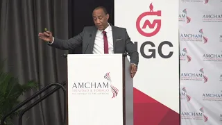 Keynote Presentation by Professor Gerry C. Brooks at AmCham T&T's Economic Outlook Forum 2019