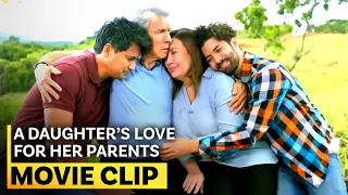 A daughter's love for her parents | Family is Love: 'Three Words to Forever' | #MovieClip