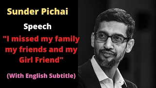 Google CEO Sundar Pichai Speech || English Speech || Dear class Of 2020 ||