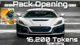 Asphalt 9-Rimac C_Two Pack Opening Spending 16.200 Tokens w/Jackpot