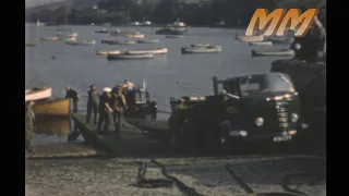 Cornwall, Devon & Dorset Holiday 1960's old cine film 224