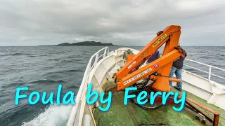 A ferry to Foula