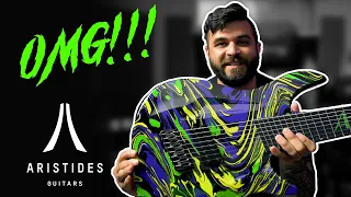 I Waited 2 YEARS For This Custom Guitar... (Aristides 080S Unboxing)