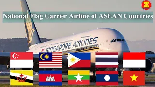 National Flag Carrier Airline of ASEAN Countries (Indonesia, Philippines, Vietnam, Malaysia,  )