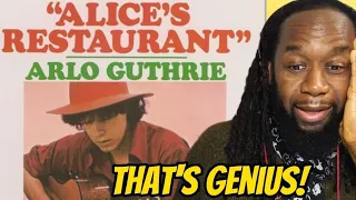 ARLO GUTHRIE Alice's Restaurant REACTION - A movement,comedy,thanks giving,the law all in one song!