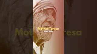 Mother Teresa The Nobel Peace prize Winner speech 'bout Words power #motherteresa #reels #nobelprize