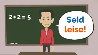 Deutsch lernen | Wortschatz Schule | wichtige Verben