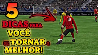 5 DICAS para VOCÊ SER o MELHOR JOGADOR do PES de PSP!