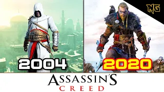 Evolution of Assassin's Creed 2004 - 2020 | Numeric Gamers