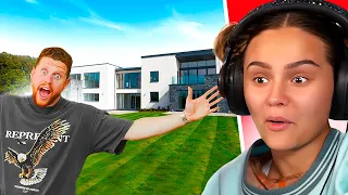 Talia Mar Reacts To Behzinga's NEW HOUSE