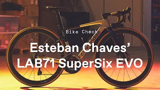Bike Check: Esteban Chaves' Custom LAB71 SuperSix EVO