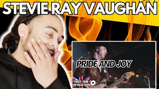 LET'Z GO!! Stevie Ray Vaughan & Double Trouble - Pride And Joy (Live at Montreux 1982) [UK REACTION]