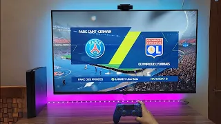 FIFA 23 LIGUE 1 Uber Eats Gameplay (PS4 Slim) 4K HDR TV